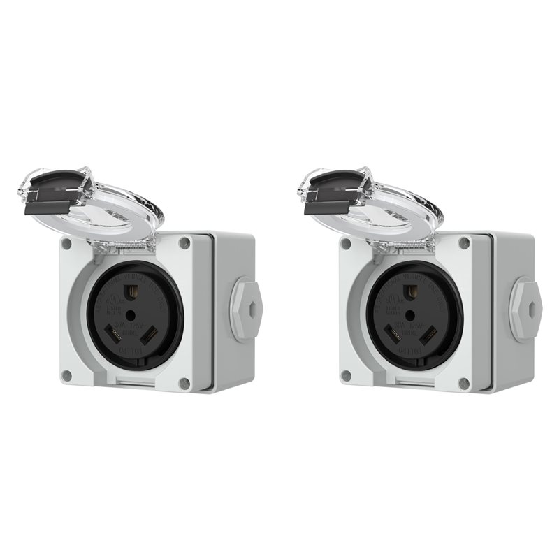Outdoor Power Receptacle Box - Caixa de tomada de energia 2X