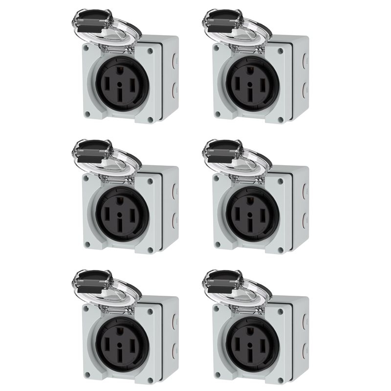 Outdoor Power Receptacle Box - Caixa de Tomada de Energia ABLK