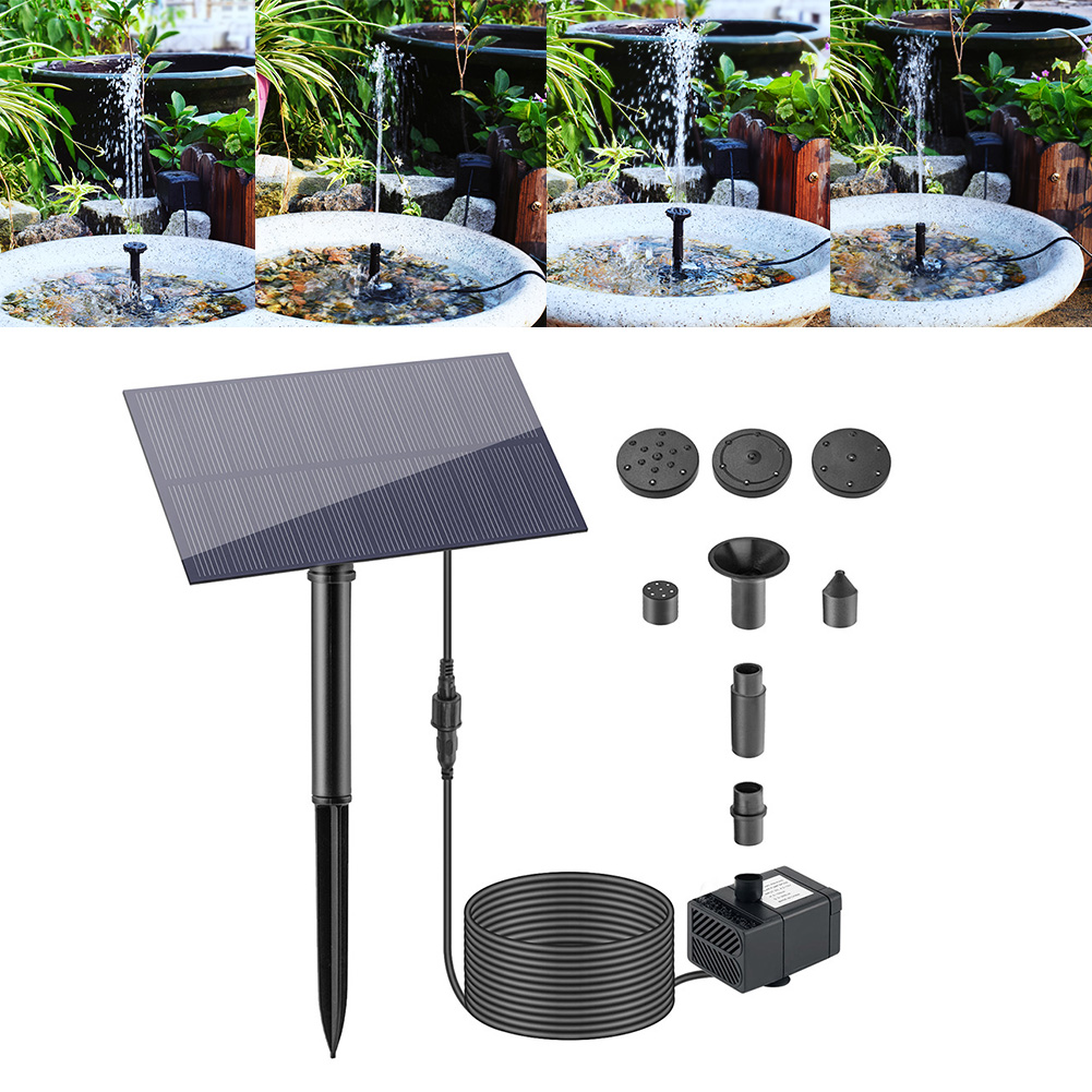 Outdoor Power Stake - Fonte de água 5w 5v, decoração