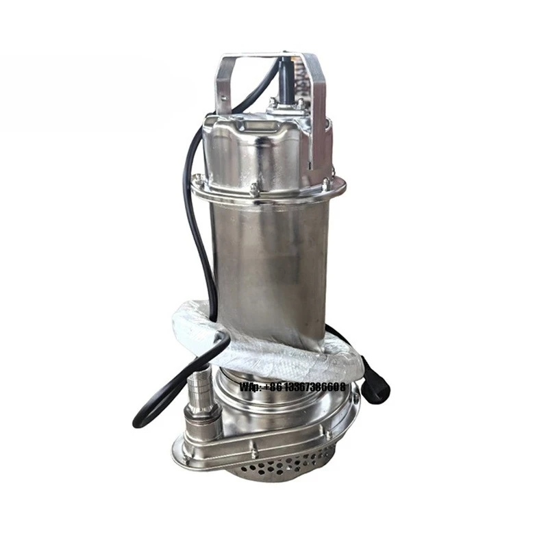 Water Pump Submersible - Bomba Submersível de Aço Inoxidável Antientupimento