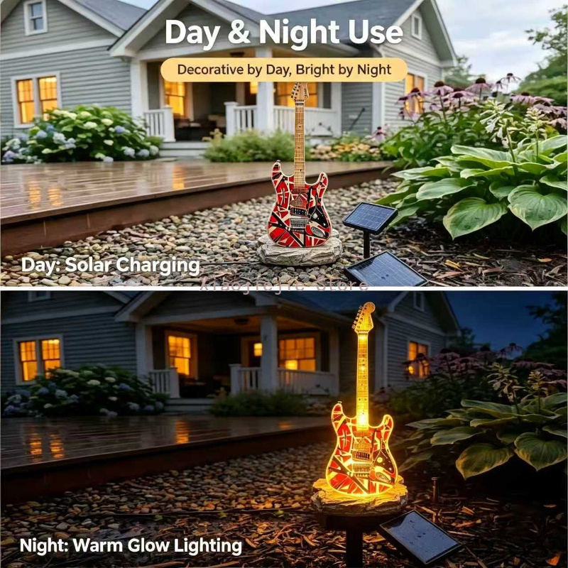 Outdoor Power Stake - Lâmpada Solar Decorativa em Forma de