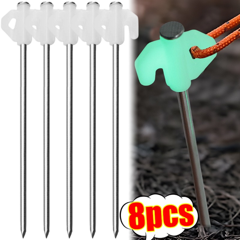 Outdoor Power Stake - Estacas de Tenda Luminosas que Brilham