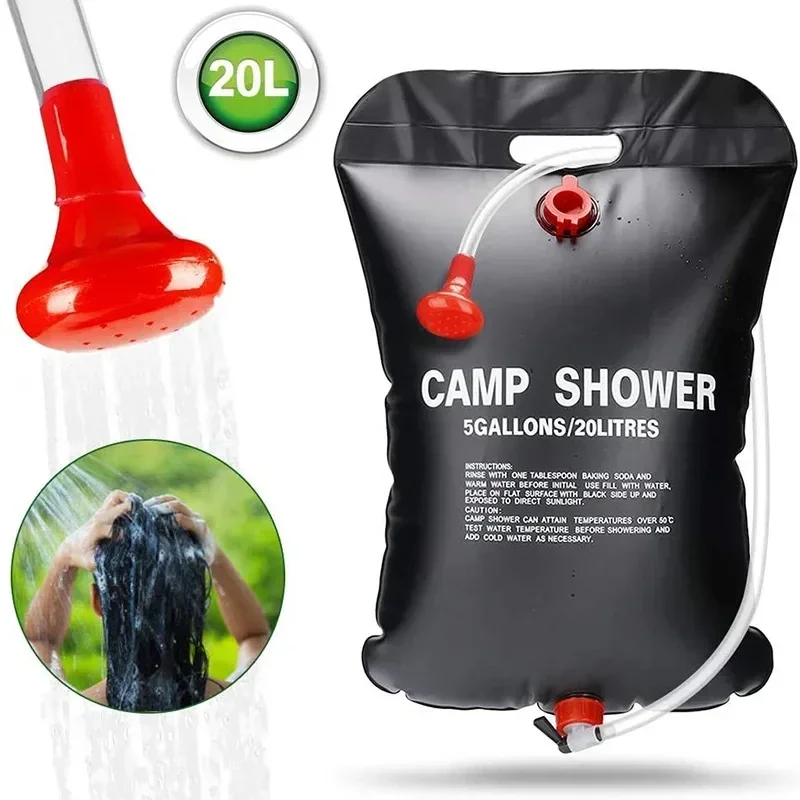 Outdoor Power Solutions - Grande capacidade 20l saco de chuveiro