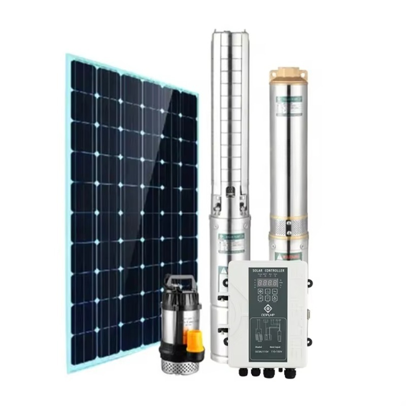 Water Pump Submersible - Bomba Submersível Solar Q3SC3.8-180, Bomba de