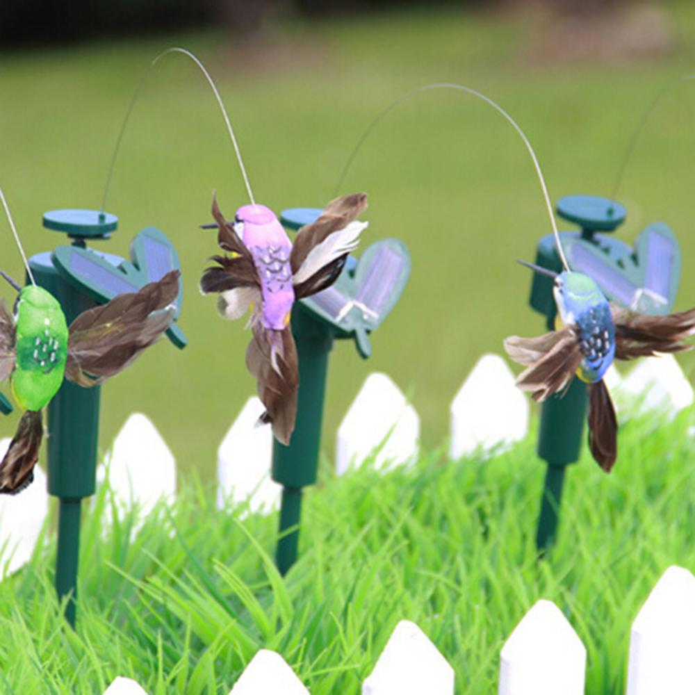 Asa de pena de beija-flor voad - Outdoor Power Stake avaliação e preço