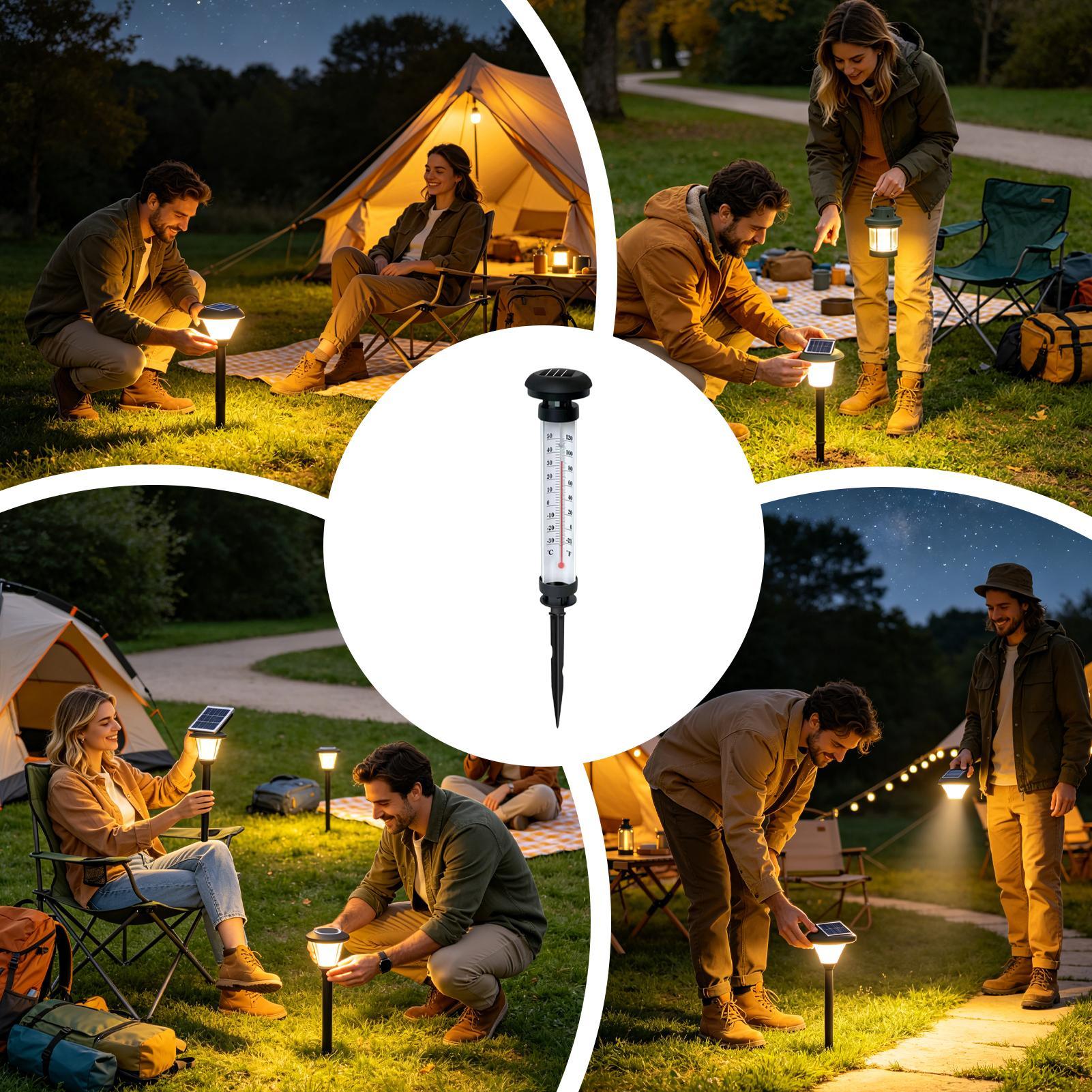 Luzes solares para caminhos, a - Outdoor Power Stake avaliação e preço