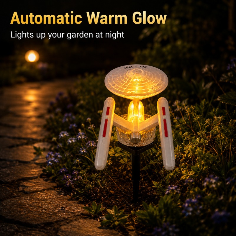 Luz de Jardim Solar Star Trek  - Outdoor Power Stake avaliação e preço