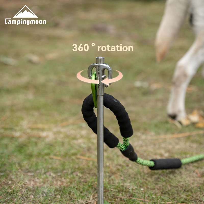 Campingmoon k45 negrito 420 aç - Outdoor Power Stake avaliação e preço