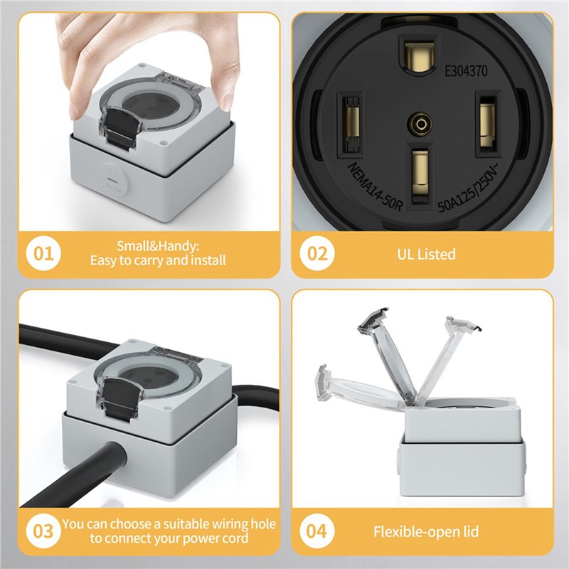 Caixa de tomada de energia ABV - Outdoor Power Receptacle Box avaliação e preço