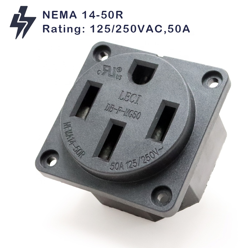 Receptáculo nema 14-50r 50 amp - Outdoor Power Receptacle Box avaliação e preço
