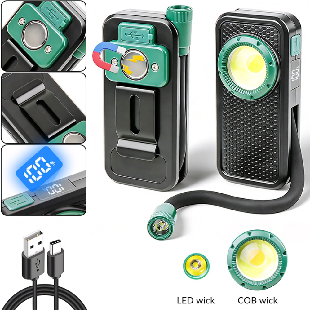 Nova Lanterna de Trabalho Magn - Outdoor Power Usb avaliação e preço