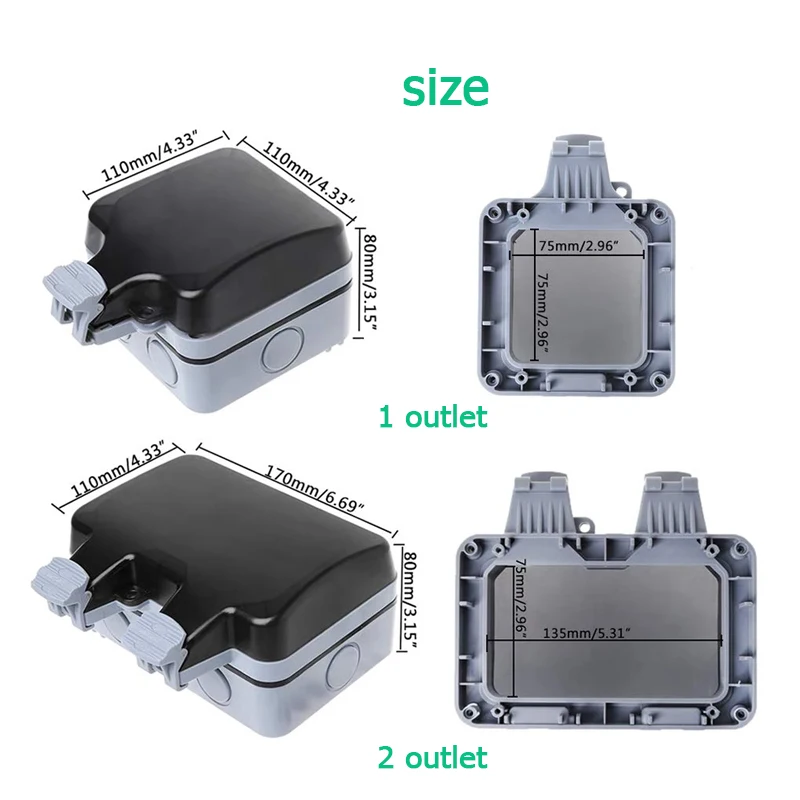 Tomadas à prova d'água para pa - Outdoor Power Solutions avaliação e preço