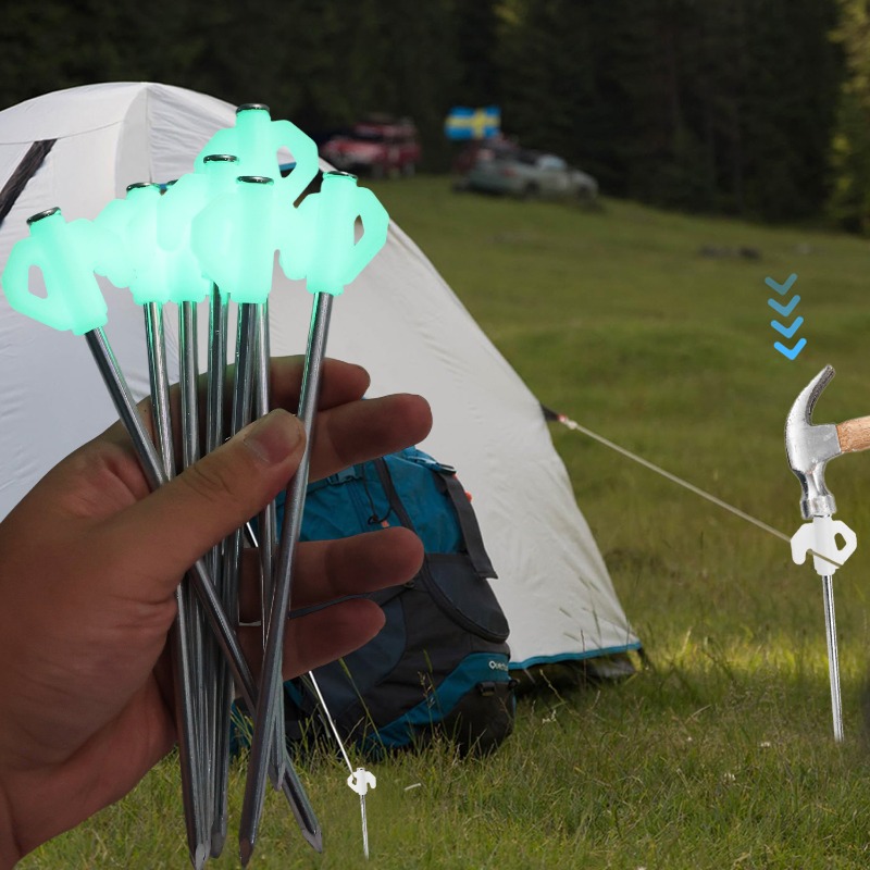 Estacas de Tenda Luminosas que - Outdoor Power Stake avaliação e preço