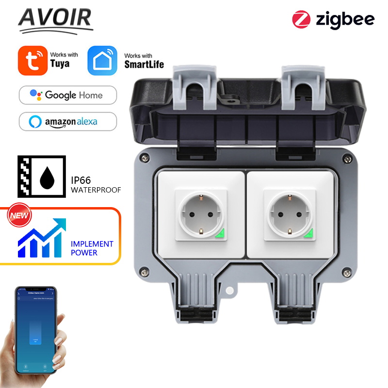 Avoir tuya zigbee soquetes elé - Outdoor Power Solutions avaliação e preço