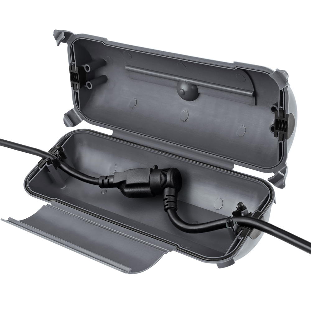 Caixa de conexão à prova d'águ - Outdoor Power Lead Cover avaliação e preço