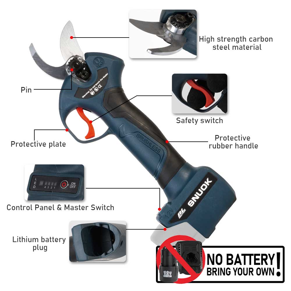 Tesoura de Poda Elétrica Sem E - Outdoor Power Solutions avaliação e preço