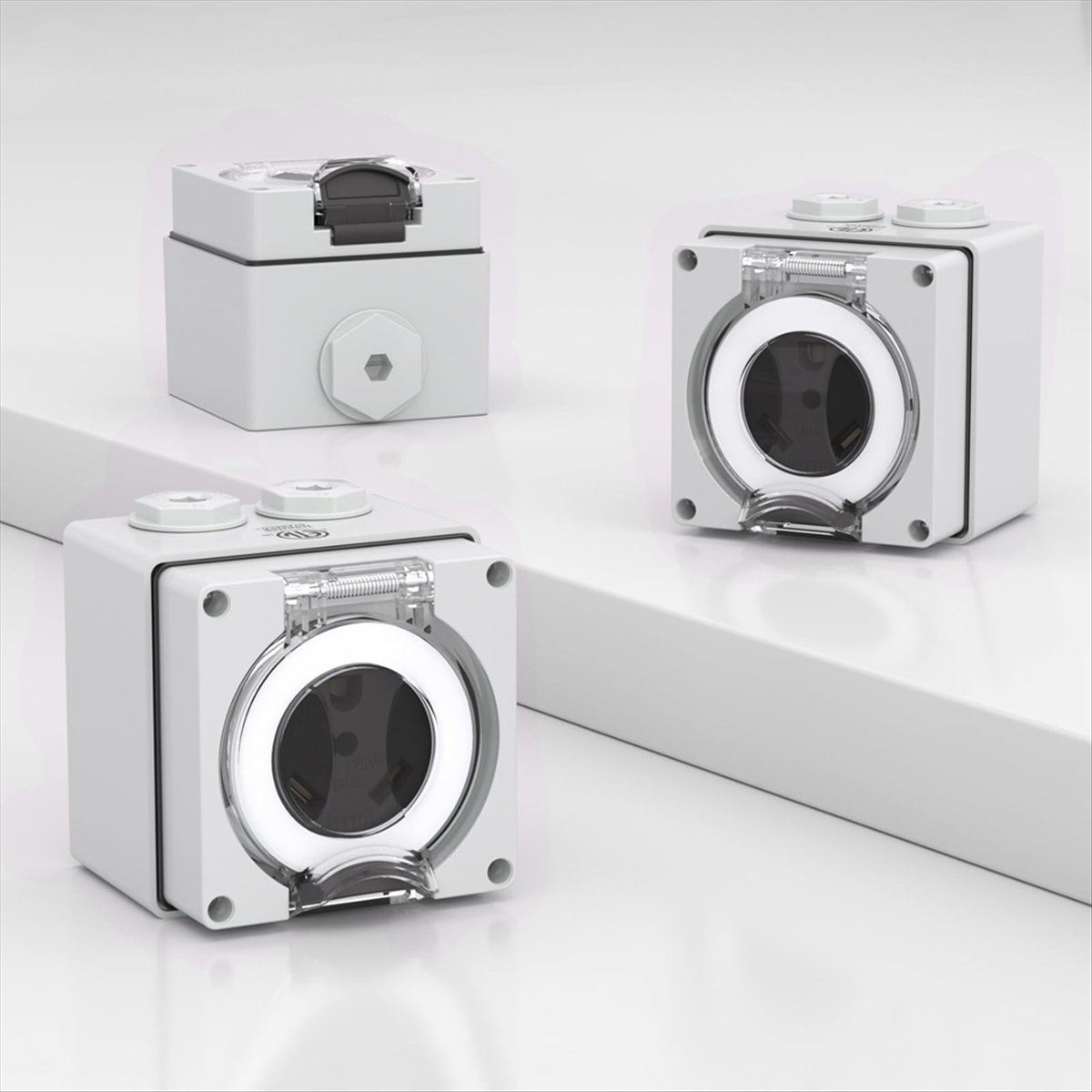 Caixa de Tomada HHTL 30Amp, Re - Outdoor Power Receptacle Box avaliação e preço