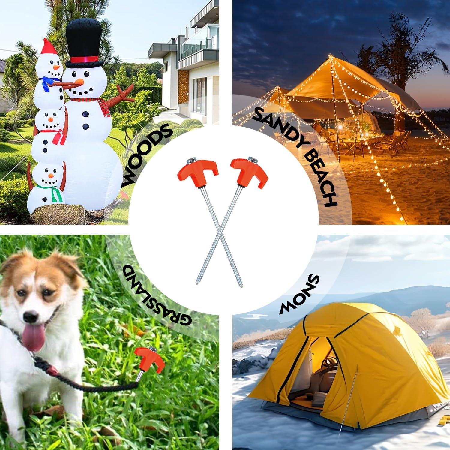 Estacas de Tenda de Enroscar R - Outdoor Power Stake avaliação e preço