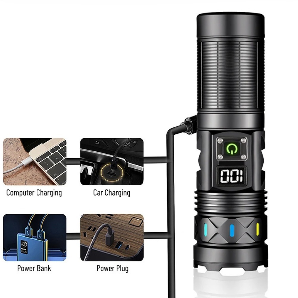Lanterna LED de Alta Potência  - Outdoor Power Usb avaliação e preço